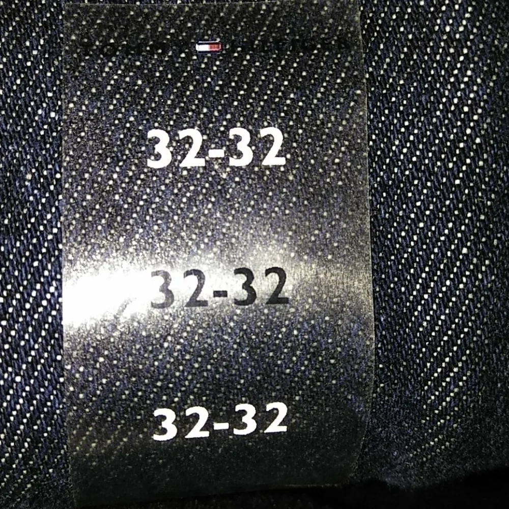 Tommy Hilfiger High Rise Tapered Recycle Jeans 32 X 28